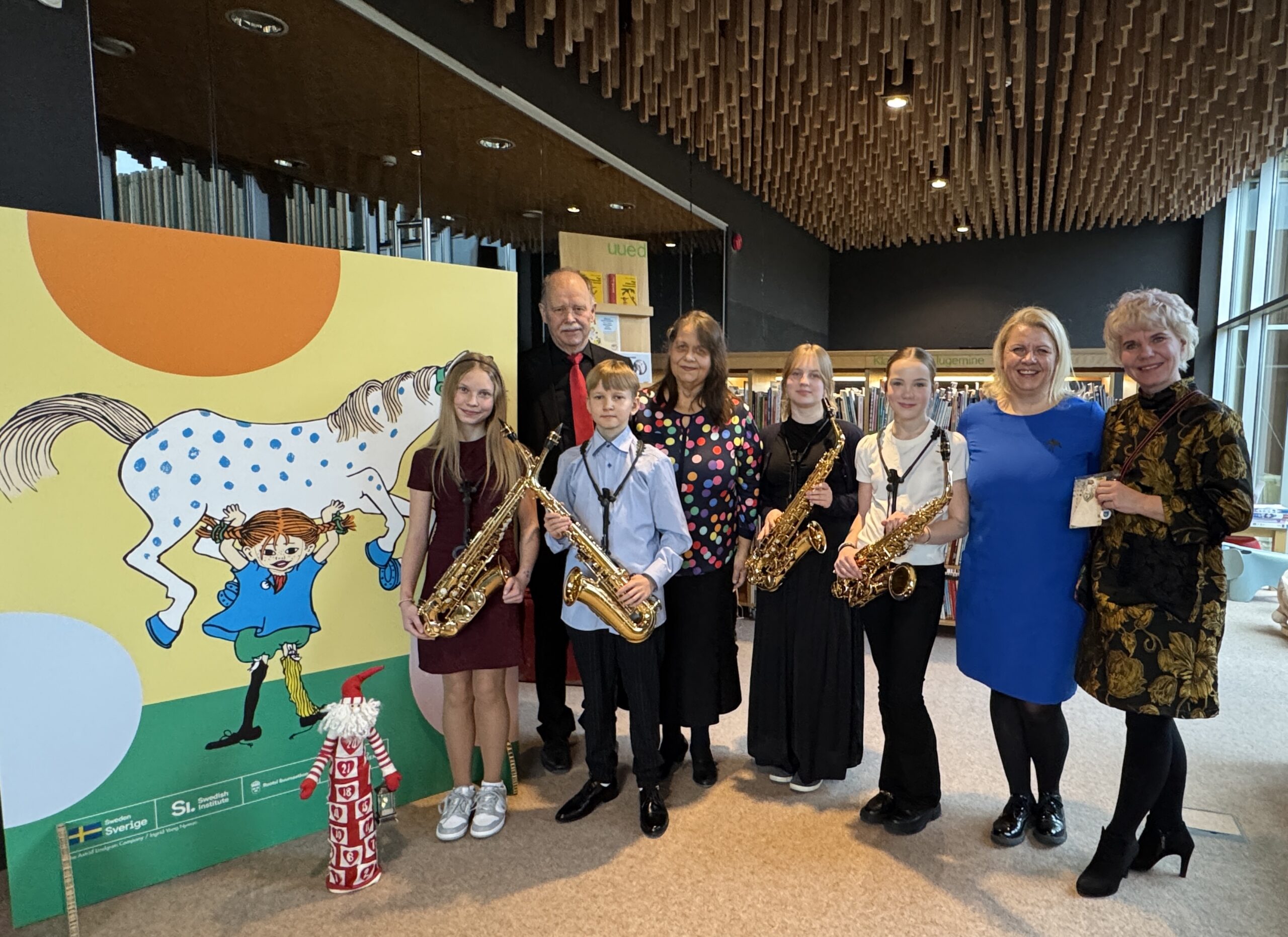 Jõulukingitus – saksofonikvarteti minikontsert