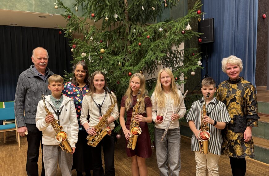 Saksofoni- ja flöödiõpilaste klassikontsert